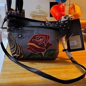CROSSBODY LEATHER BAG
